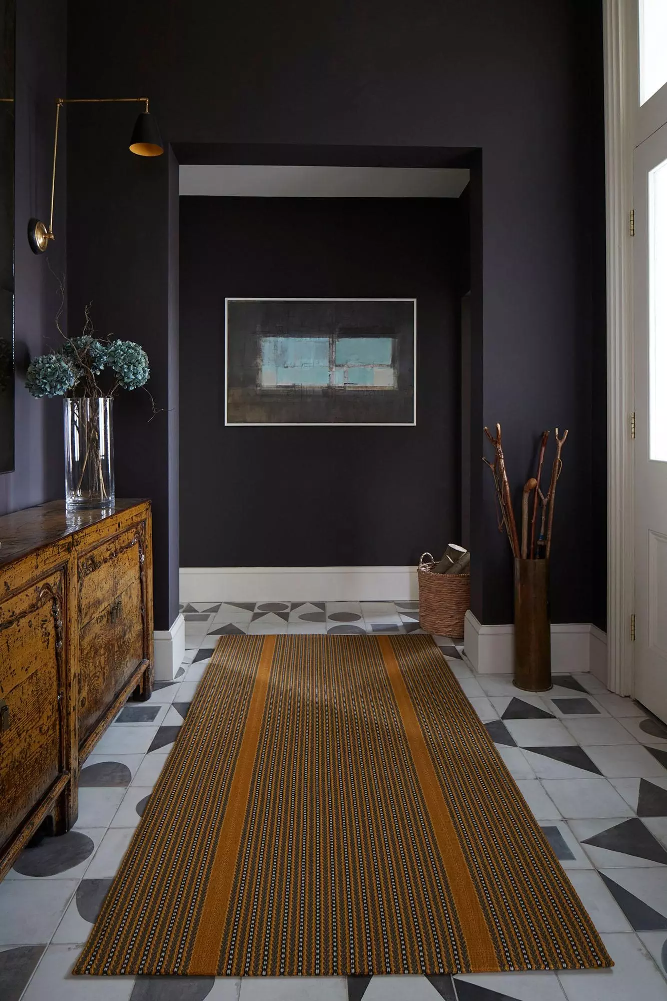 RO Ixworth Ochre Rug