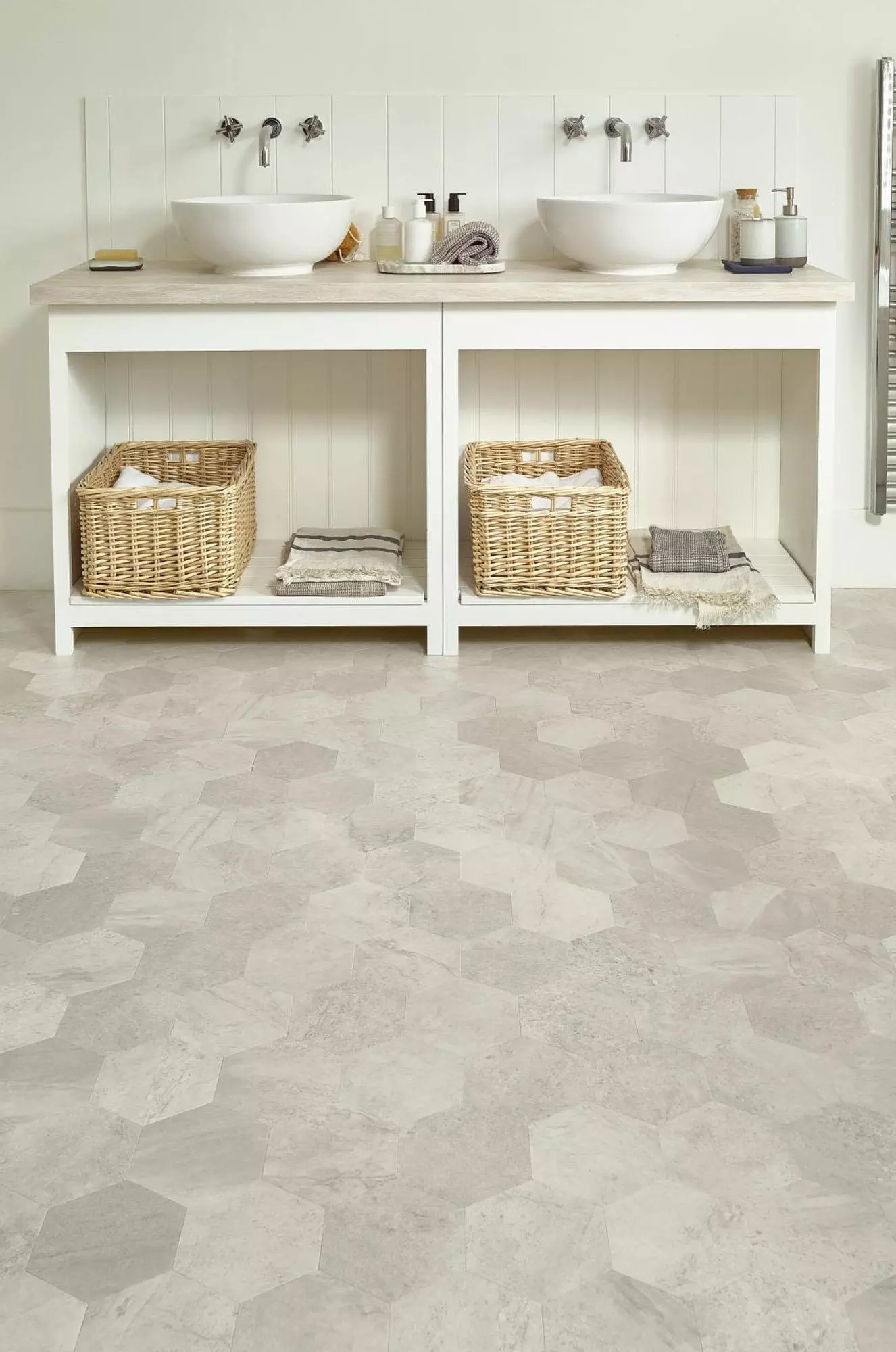 Amtico Form opal hex cameo